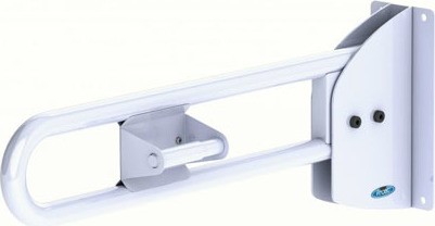 Flip Up/Swing Up Safety Rail With Toilet Tissue Dispenser 1055FTW #FR1055FTW00