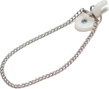 Crochet et chaîne de rétention pour rideau de douche 1144-500 #FR114450000 Crochet et chaîne de rétention pour rideau de douche 1144-500 #FR114450000