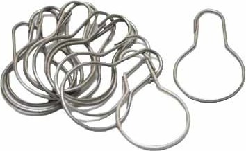 Crochets pour rideau de douche Frost 1144-501L #FR1144501L0 Crochets pour rideau de douche Frost 1144-501L #FR1144501L0
