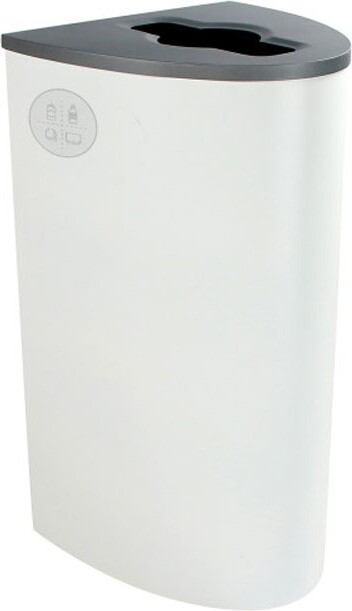 SPECTRUM ELLIPSE Poubelle de recyclage mixte 22 gal #BU101095000 SPECTRUM ELLIPSE Poubelle de recyclage mixte 22 gal #BU101095000