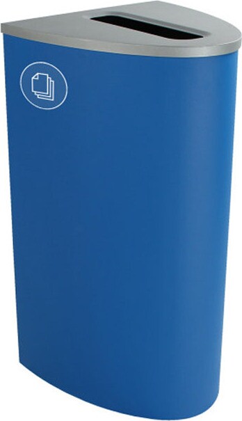 SPECTRUM ELLIPSE Paper Recycling Container 22 Gal #BU101096000