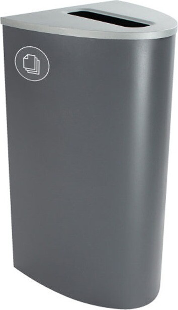 SPECTRUM ELLIPSE Paper Recycling Container 22 Gal #BU101097000 SPECTRUM ELLIPSE Paper Recycling Container 22 Gal #BU101097000