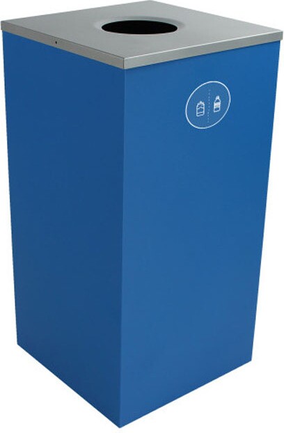 SPECTRUM CUBE Bottles Recycling Container 24 Gal #BU101126000