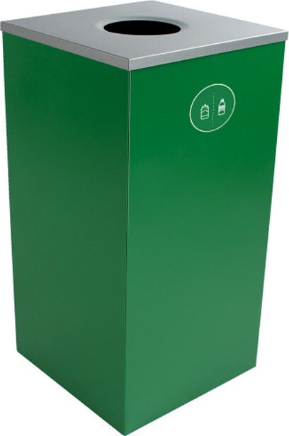 SPECTRUM CUBE Poubelle pour le recyclage des bouteilles 24 gal #BU101128000 SPECTRUM CUBE Poubelle pour le recyclage des bouteilles 24 gal #BU101128000