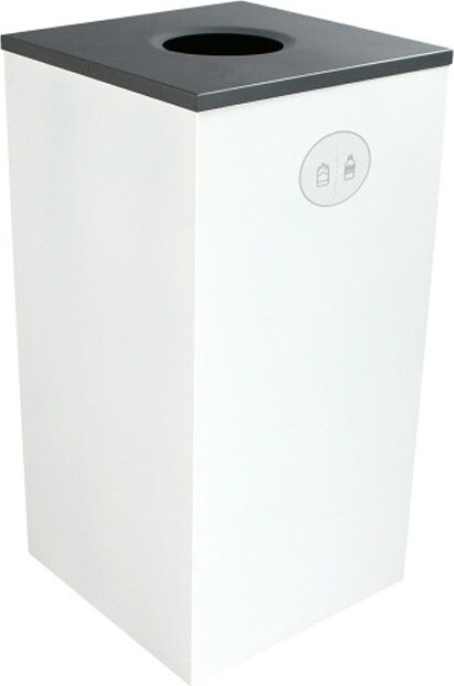 SPECTRUM CUBE Poubelle pour le recyclage des bouteilles 24 gal #BU101129000 SPECTRUM CUBE Poubelle pour le recyclage des bouteilles 24 gal #BU101129000