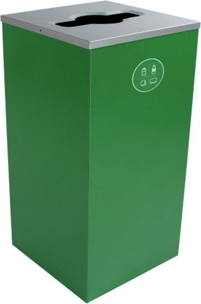 SPECTRUM CUBE Mixed Recycling Container 24 Gal #BU101132000 SPECTRUM CUBE Mixed Recycling Container 24 Gal #BU101132000