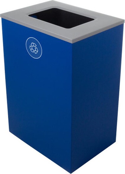 SPECTRUM CUBE XI Mixed Recycling Container 32 Gal #BU104004000