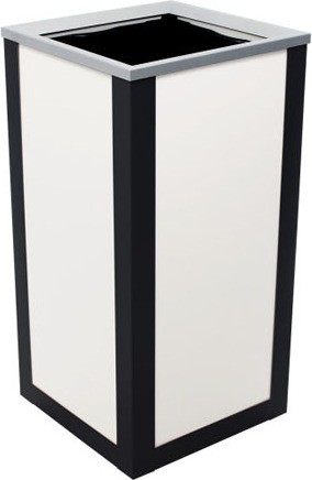Poubelle intérieure simple Spectrum Cube 24 gal Signage Noire #BU105262000 Poubelle intérieure simple Spectrum Cube 24 gal Signage Noire #BU105262000