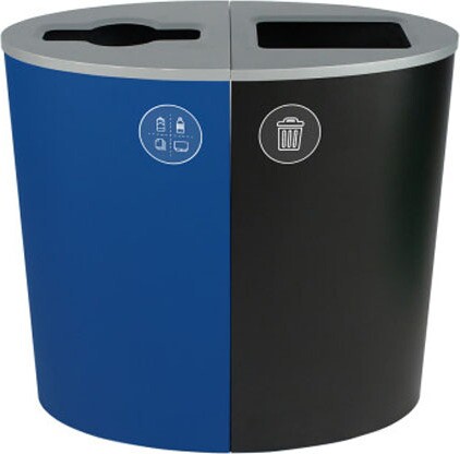 SPECTRUM Station double pour le recyclage mixte 44 gal #BU101166000 SPECTRUM Station double pour le recyclage mixte 44 gal #BU101166000