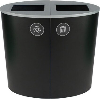 SPECTRUM Mixed Recycling Station with Mobius Logo 44 Gal #BU101172000