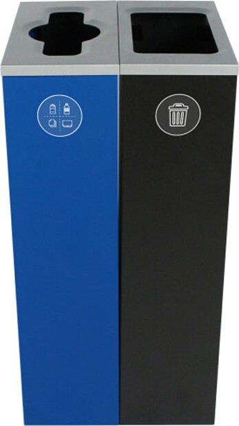 SPECTRUM Poubelle pour le recyclage mixte 20 gal #BU101185000