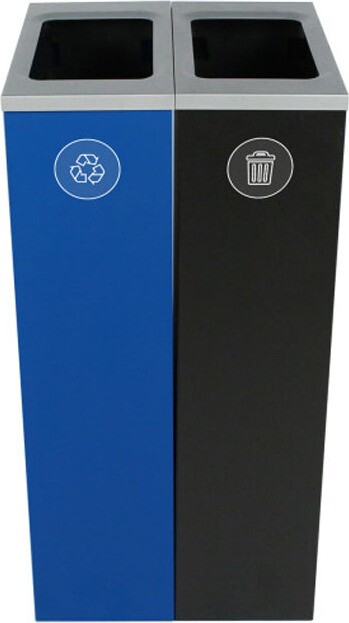 SPECTRUM Mobius Mixed Recycling Station 20 Gal #BU101186000 SPECTRUM Mobius Mixed Recycling Station 20 Gal #BU101186000