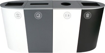 SPECTRUM 4-Stream Recycling Station 92 Gal #BU101209000 SPECTRUM 4-Stream Recycling Station 92 Gal #BU101209000