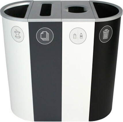 SPECTRUM 4-Stream Recycling Station 36 Gal #BU101213000 SPECTRUM 4-Stream Recycling Station 36 Gal #BU101213000