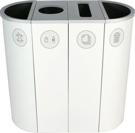 SPECTRUM 4-Stream Recycling Station 36 Gal #BU101214000 SPECTRUM 4-Stream Recycling Station 36 Gal #BU101214000