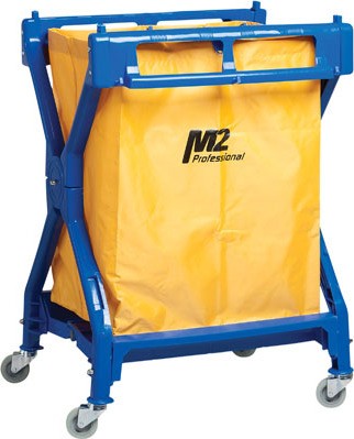 X-Frame Laundry Cart Yellow 7.4 Cub. Ft. JN114 #M2CAM180000