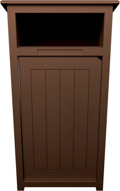 AURA Outdoor Waste Container 32 Gal #BU104684000