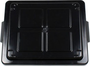 Lid for Single Container Black 14/16 gal Curbside #BU103605000