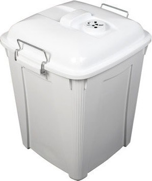 Diaper Pail Single Vented Lift 14 gal #BU102492000