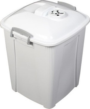 Diaper Pail Single Vented Lift 7 gal #BU102494000