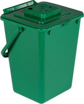 Poubelle simple avec filtre de charbon KITCHEN COMPOSTER, 2,25 gal #BU102830000