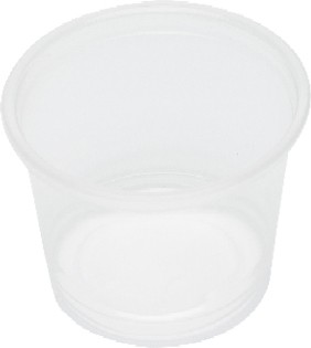 Transparent Recyclable Plastic Portion Cup #EM095016000