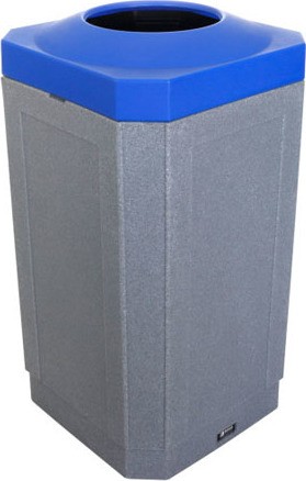 Recycling Indoor Single Container OCTO 32 gal #BU104446000