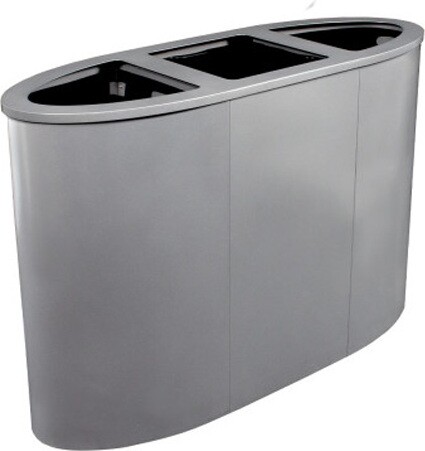 PACIFIC Station de recyclage 3 voies personnalisable 68 gal #BU105087000 PACIFIC Station de recyclage 3 voies personnalisable 68 gal #BU105087000