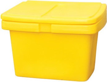 Contenant pour sel et sable, A-Salt 500, jaune 41 gal #BU103355000