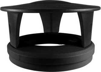 Couvercle auvent noir pour poubelle SUSTAINABLE CITY #BU102081000 Couvercle auvent noir pour poubelle SUSTAINABLE CITY #BU102081000
