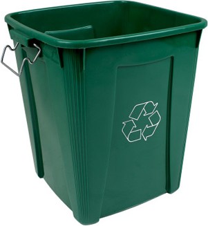 Poubelle simple UPRIGHT 103652, 14 gal #BU103652000 Poubelle simple UPRIGHT 103652, 14 gal #BU103652000