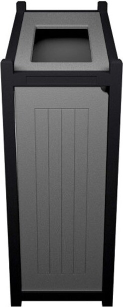 VENTURE Slim Waste Receptacle with Lid 23 gal #BU104680000 VENTURE Slim Waste Receptacle with Lid 23 gal #BU104680000