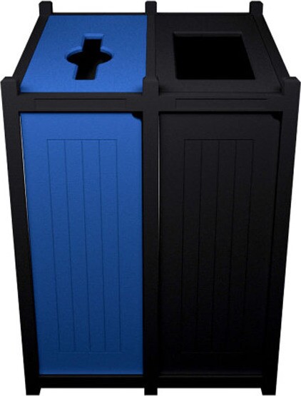 VENTURE Station de recyclage double 46 gal #BU104682000 VENTURE Station de recyclage double 46 gal #BU104682000