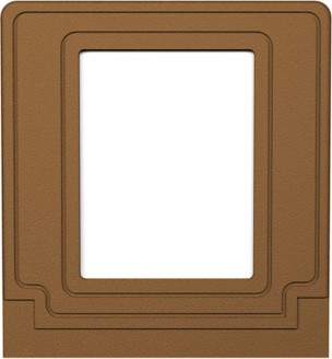 Cadre de signalisation simple pour poubelle VENTURE #BU104964000 Cadre de signalisation simple pour poubelle VENTURE #BU104964000