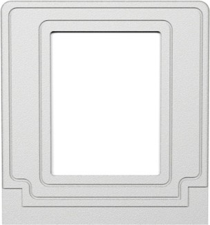 Cadre de signalisation simple pour poubelle VENTURE #BU104965000 Cadre de signalisation simple pour poubelle VENTURE #BU104965000
