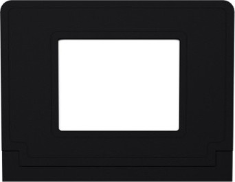 Cadre de signalisation simple pour poubelle VISION #BU104689000 Cadre de signalisation simple pour poubelle VISION #BU104689000