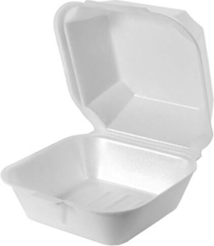 Foam Hinged Sandwhich Container 22400 #EM022400000