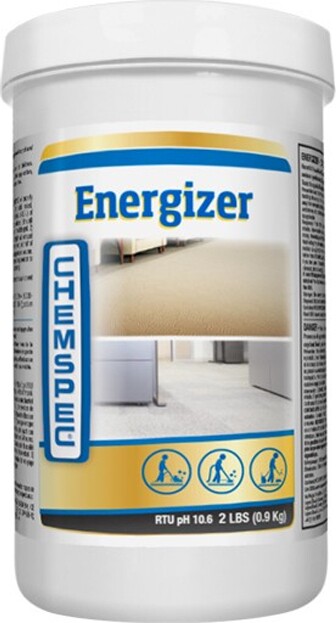 ENERGIZER Agent additif pour nettoyant à tapis #CS105012000 ENERGIZER Agent additif pour nettoyant à tapis #CS105012000