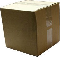 Boîte de carton pour le transport et l'entreposage #AC000257000
