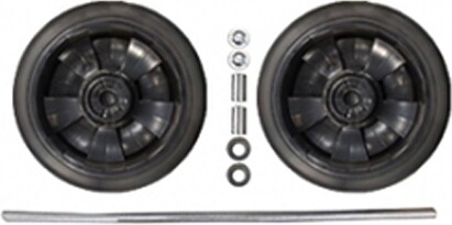Wheels And Axles Parts For Carts 6173 Rubbermaid #PR6173M9000