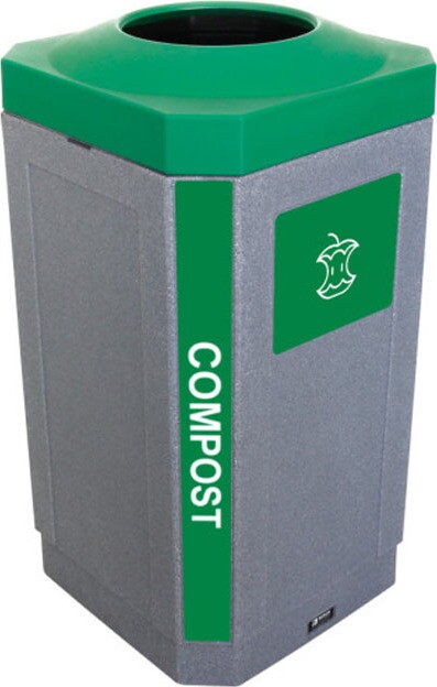 OCTO Poubelle intérieure pour matières organiques 32 gal #BU104454000
