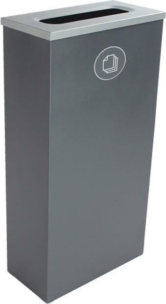 SPECTRUM SLIM Poubelle pour le recyclage du papier 10 gal #BU101154000