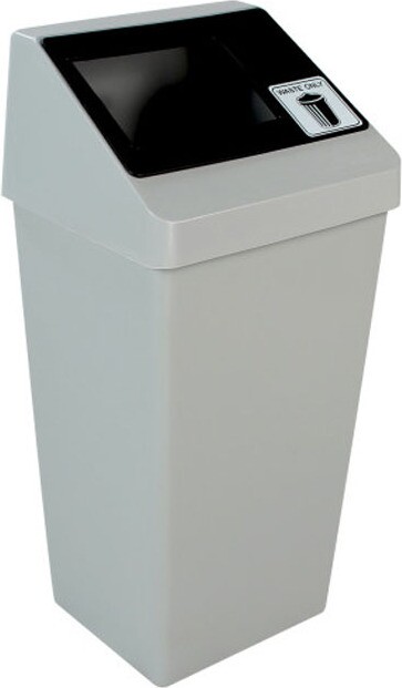 SMART SORT Waste Container with Lid 22 gal #BU100841000
