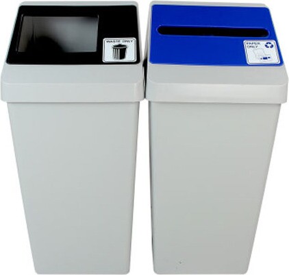 SMART SORT Station de recyclage double 44 gal #BU100847000 SMART SORT Station de recyclage double 44 gal #BU100847000