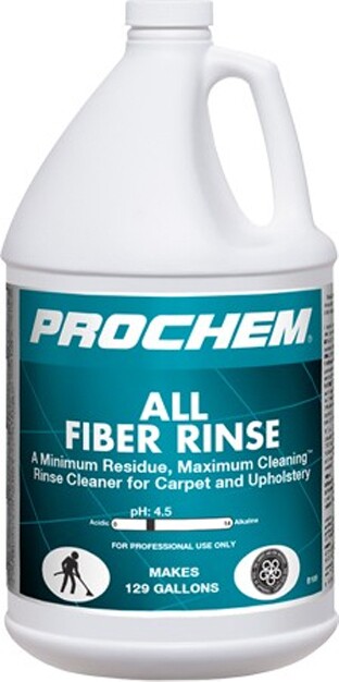 ALL FIBER RINSE Neutralizing Cleaner for Carpets and Upholstery #CS105844000