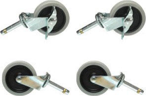Ensemble de roulettes 3" Rubbermaid 9T28L2 #PR9T28L2000 Ensemble de roulettes 3" Rubbermaid 9T28L2 #PR9T28L2000