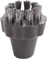 Round Brush with Stainless Steel Fiber, 1" #VPSP5253603