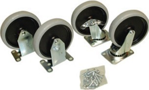 Kit de roues pour chariot de manutention Rubbermaid 4401L1 #PR4401L1000 Kit de roues pour chariot de manutention Rubbermaid 4401L1 #PR4401L1000