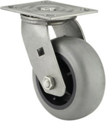 Roulettes pivotantes en caoutchouc 8" Rubbermaid 26984 #PR269840000 Roulettes pivotantes en caoutchouc 8" Rubbermaid 26984 #PR269840000