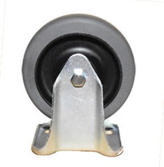 5" Quiet Rigid Caster For Rubbermaid Carts 1874660 #PR187466000